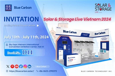 Solar & Storage Live Vietnam 2024 - Pengeluar Tenaga Suria Karbon Biru